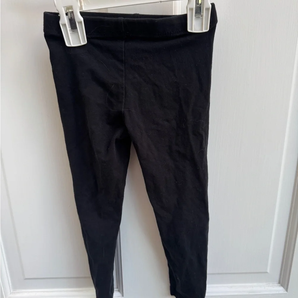 The Children's Place Toddler Girl Size 4 Black Stretch Leggings Pants